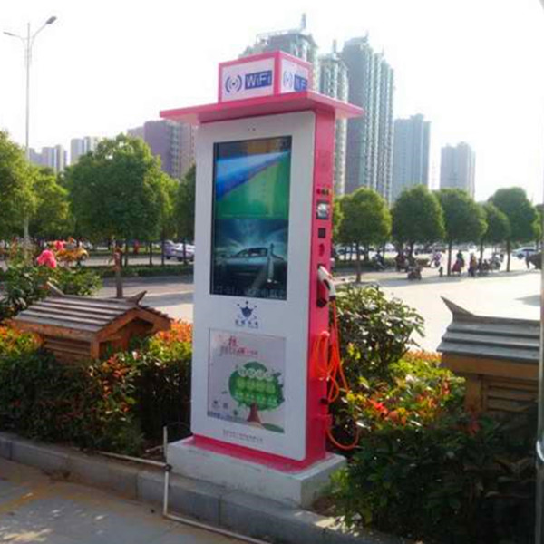 43” EV charging totem