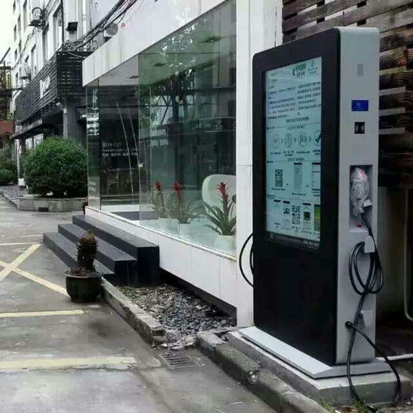 65” EV charging totem