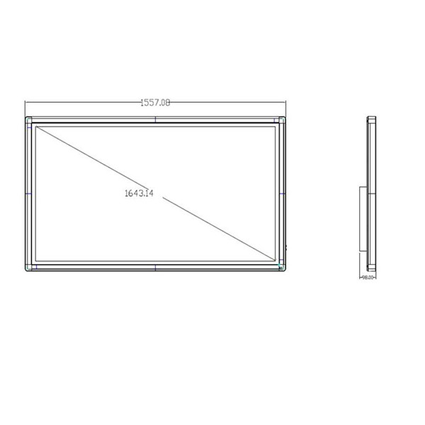 65iwb LCD pizarra blanca interactiva