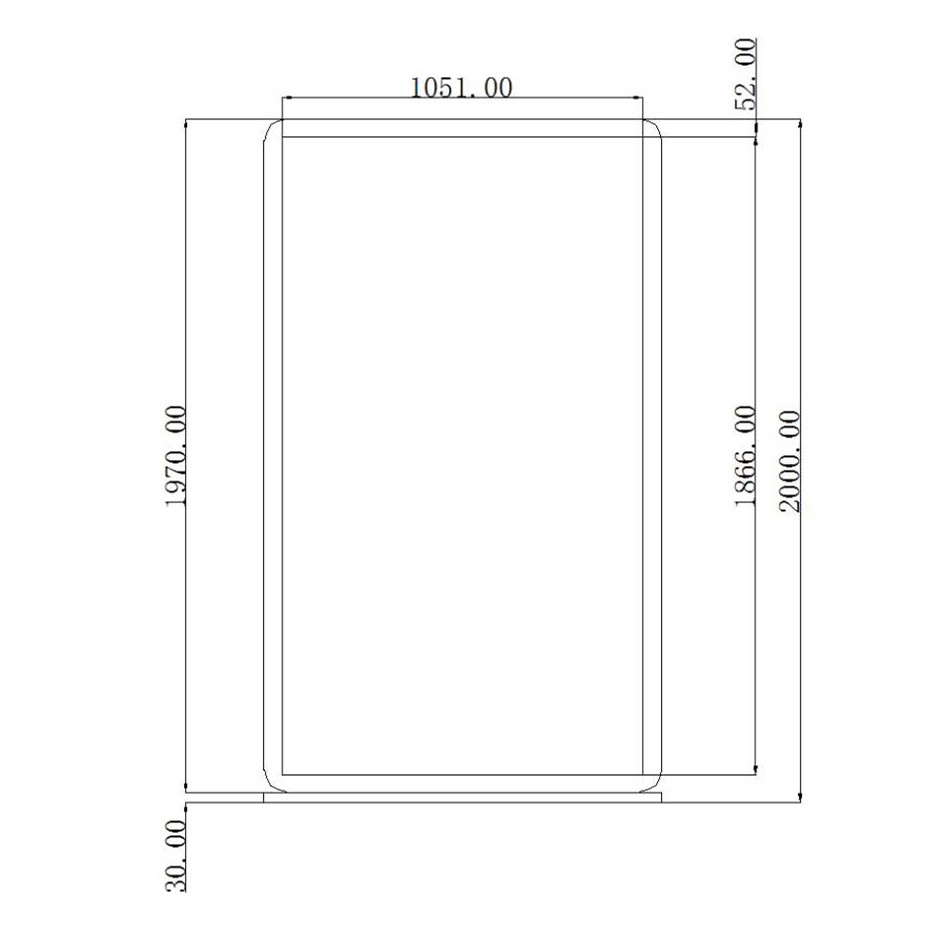 84DS100 4K Floor kiosk