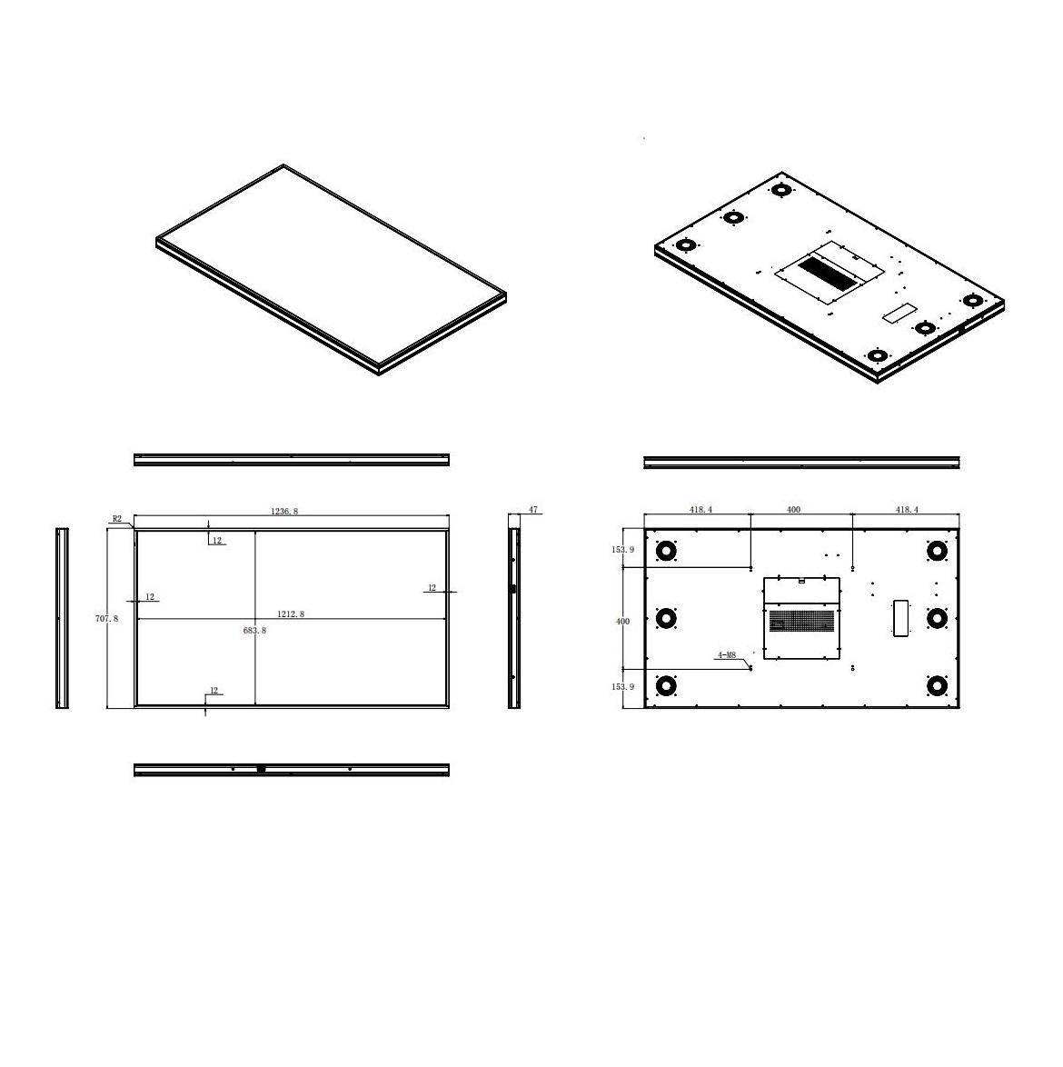 55FW600S4 ultra-slim screen