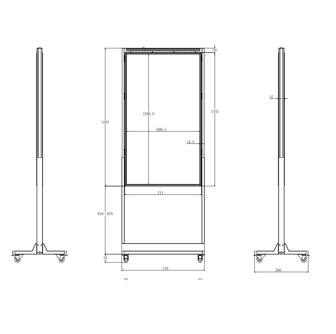 55FW600G3 2 sides-slim screen