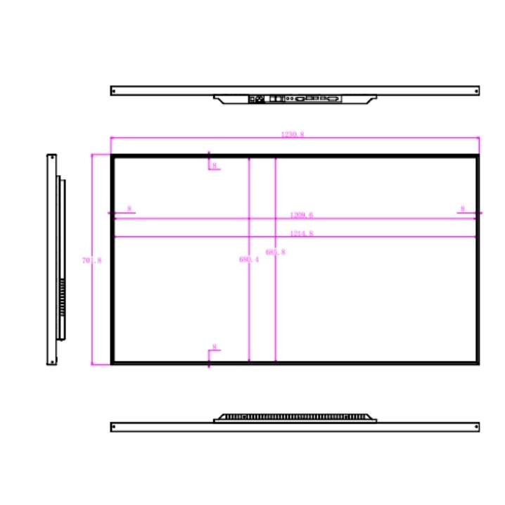 55FW600MT ultra-slim monitor