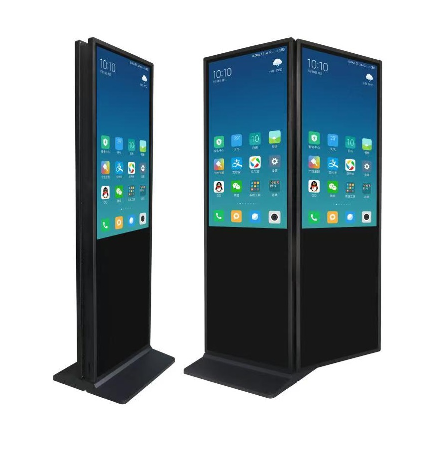 55-inch Double sides touch kiosk