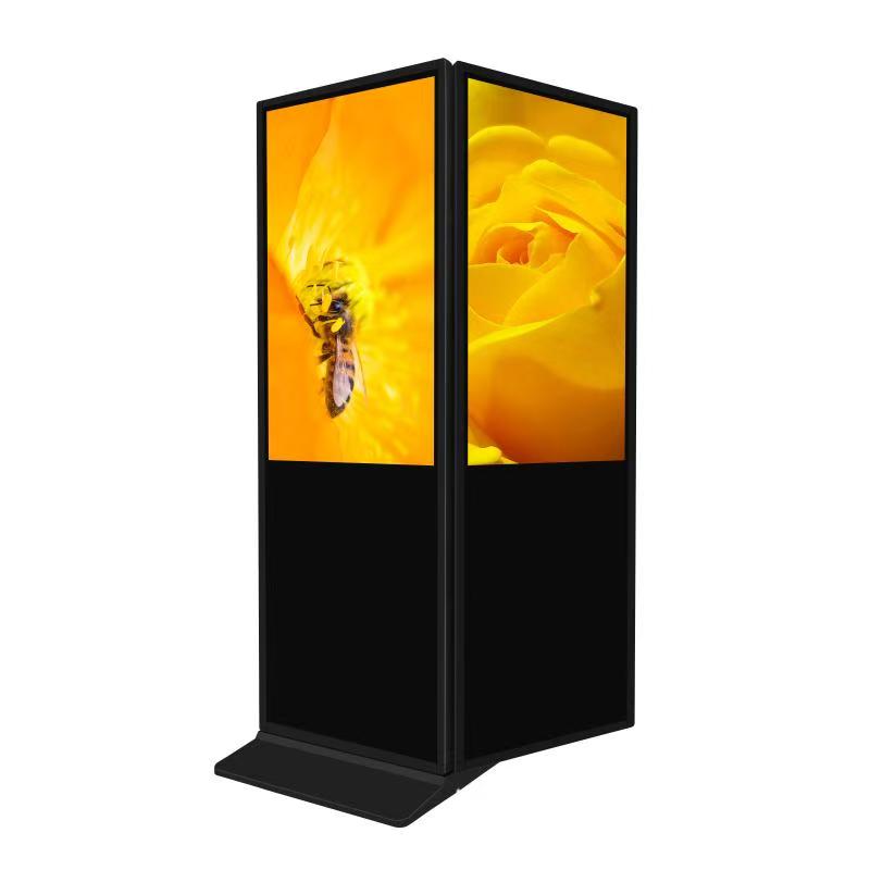 55-inch Double sides touch kiosk