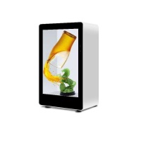 10.1 inches portrait transparent holo box with pcap touch