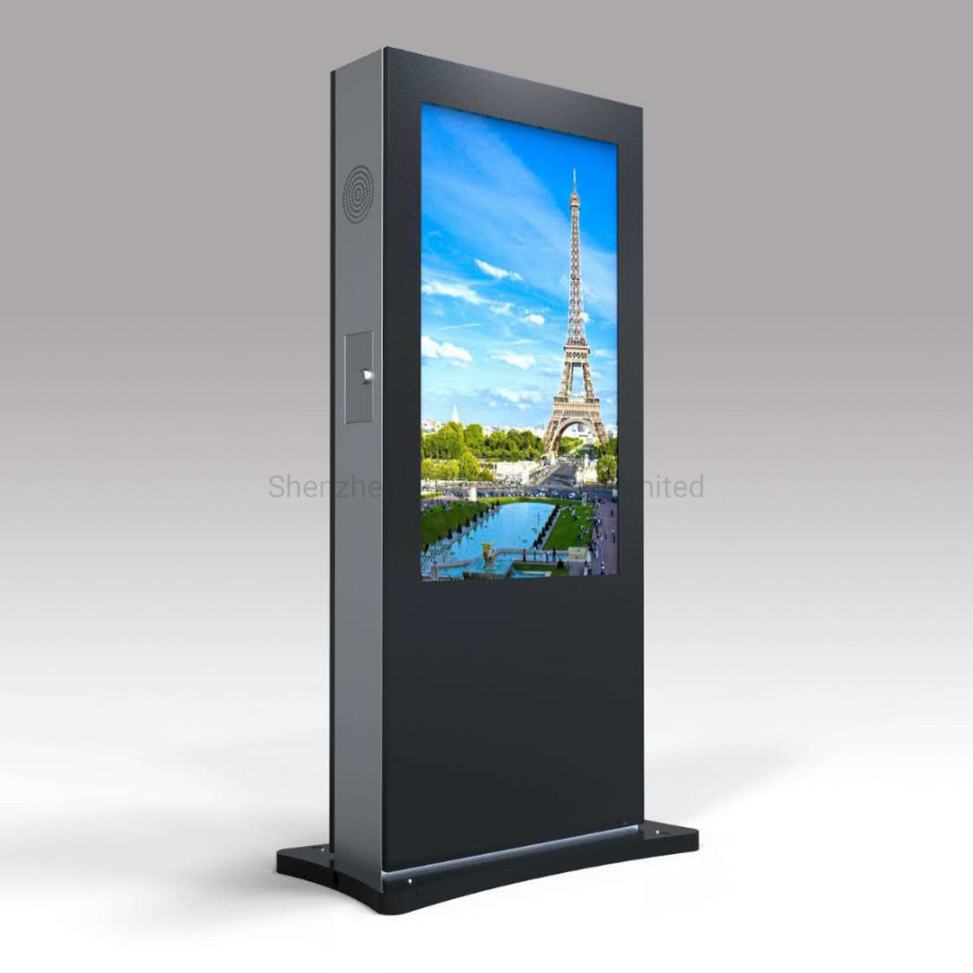 55UDS110D IP65 Dual sided Ultra-bright outdoor kiosk