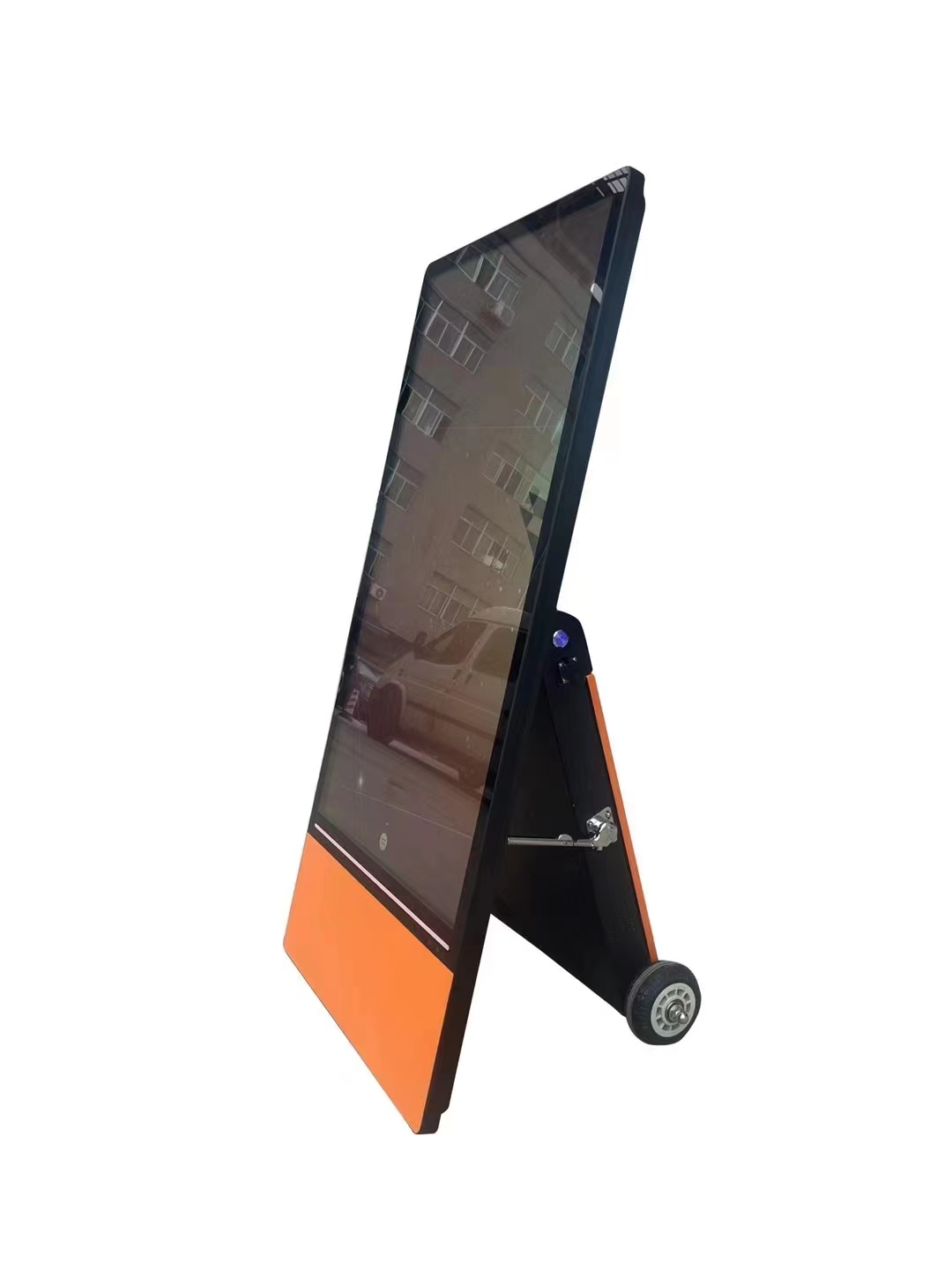 43-inch IP65 Portable and foldable LCD display with battery